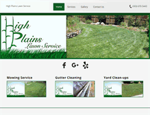 Tablet Screenshot of littletonlawncareservice.com